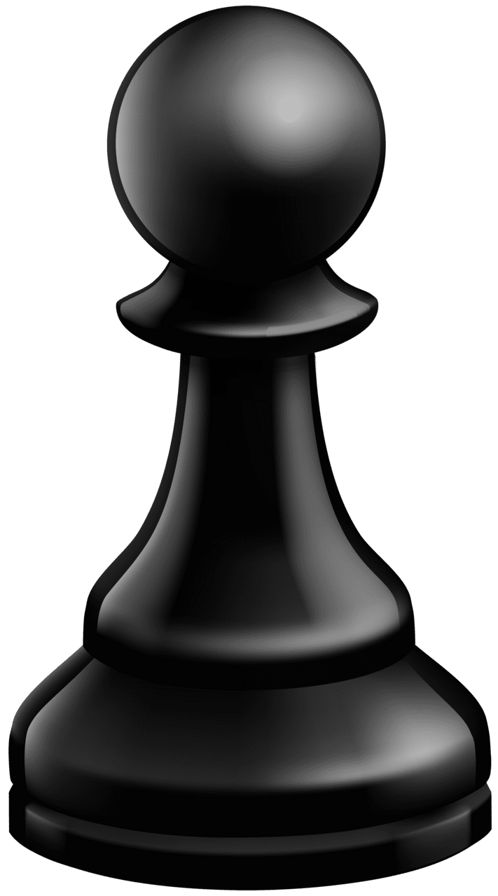 Board games pawn black chess piece clipart best clip art