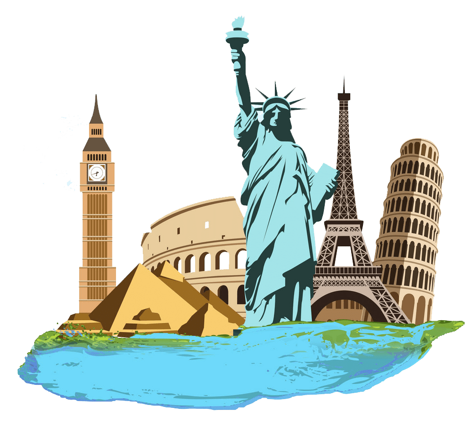 Eiffel tower pin page clipart logo 2