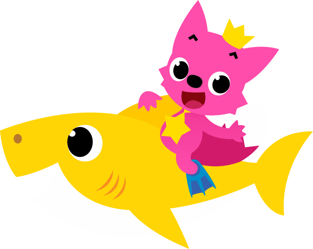 Baby shark pinkfong clipart free 3