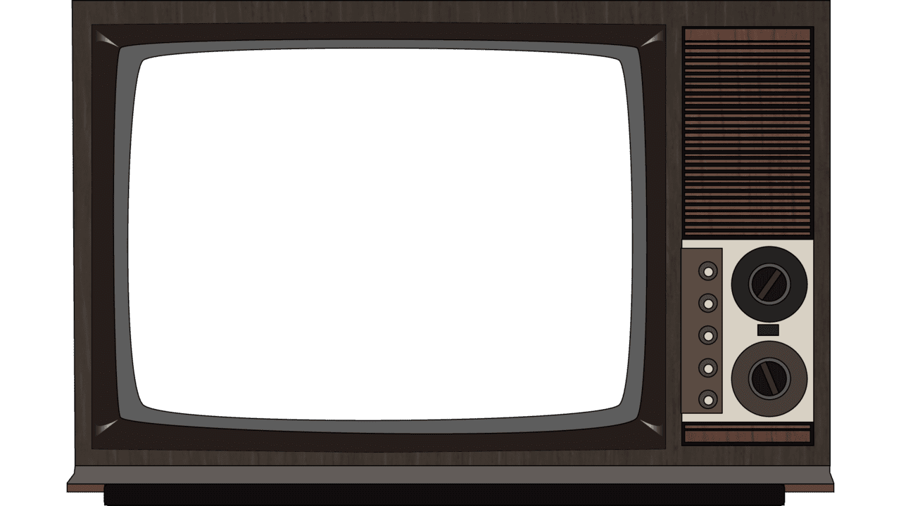 Television old tv images clipart