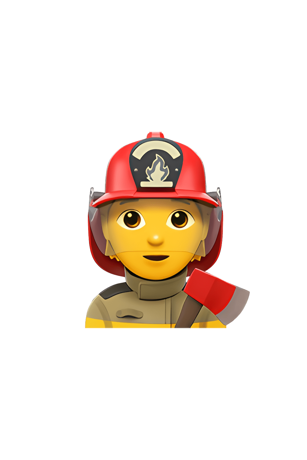 Fireman firefighter emoji clipart clip art