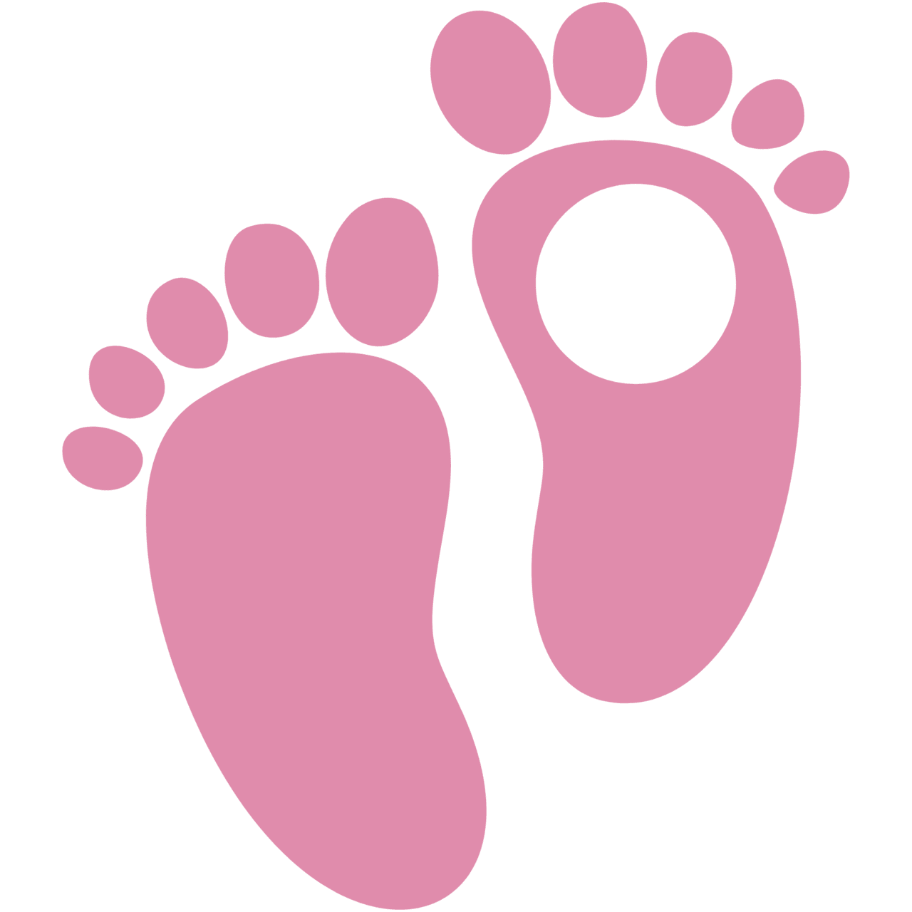 Footprint pin page clipart clip art