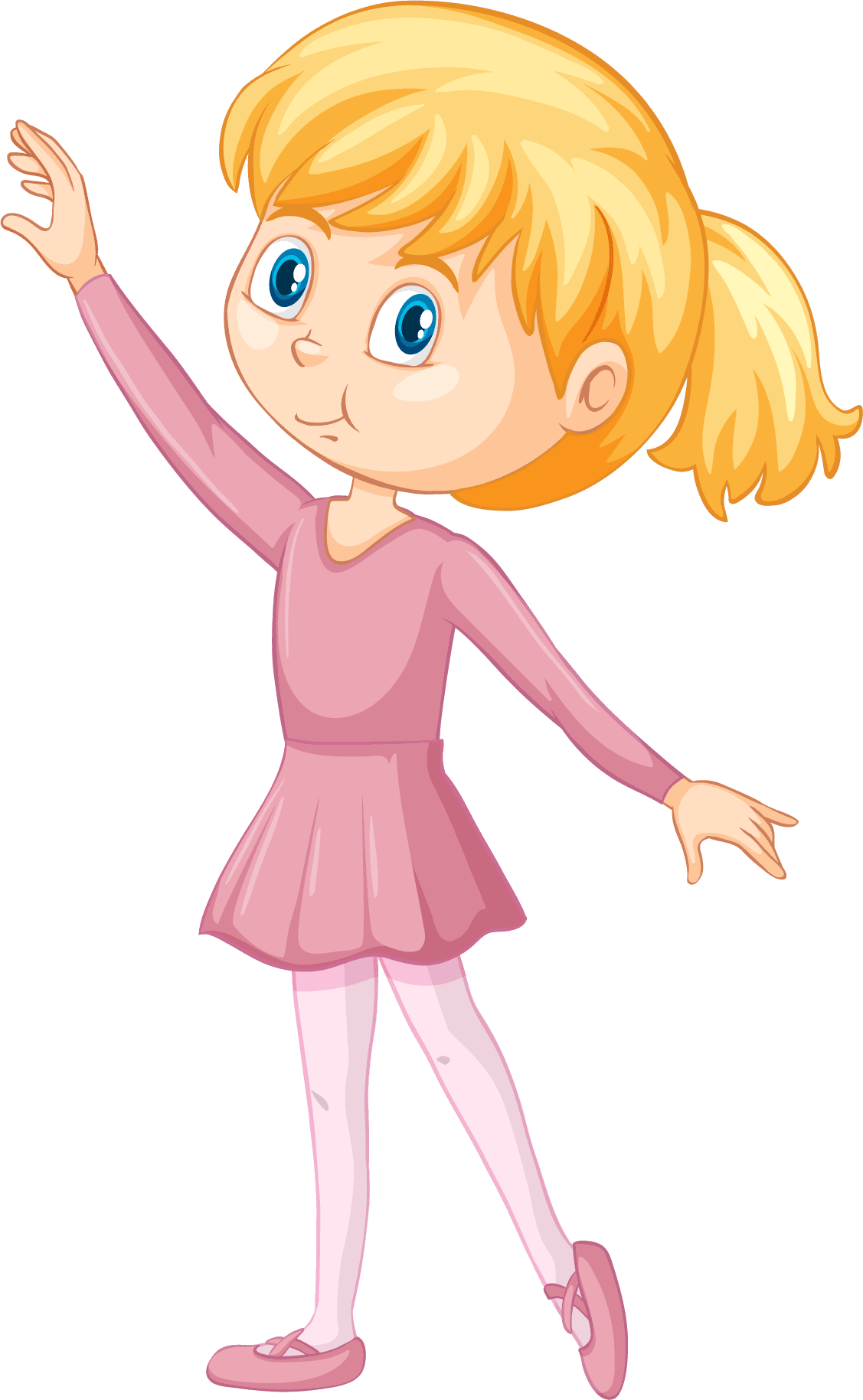 Ballerina coppelia ballet day image clipart