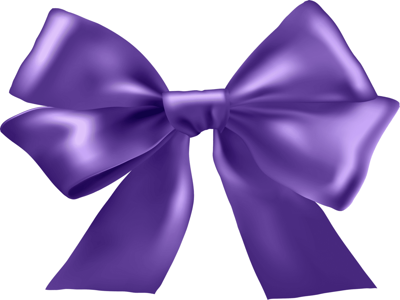 Bow tie blue purple ribbon abstract clipart transparent