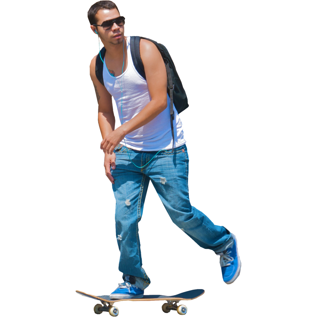 Skateboard clipart logo