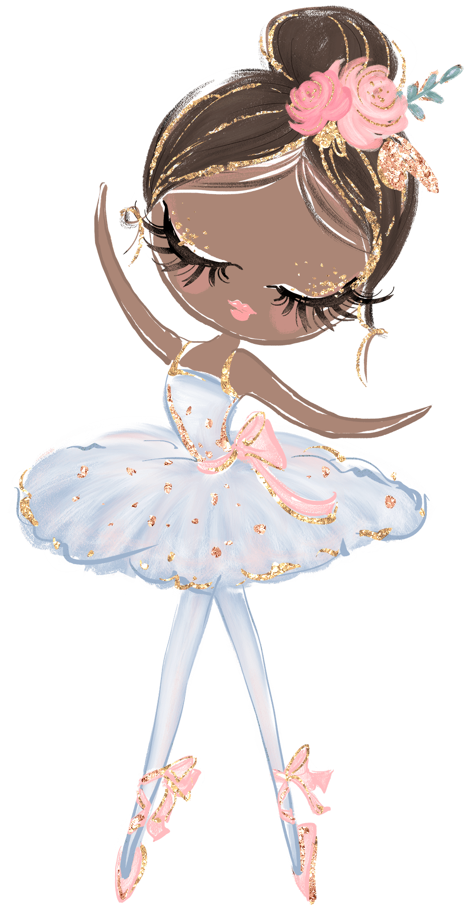 Ballerina kit festa bailarina para imprimir arte toda clipart image