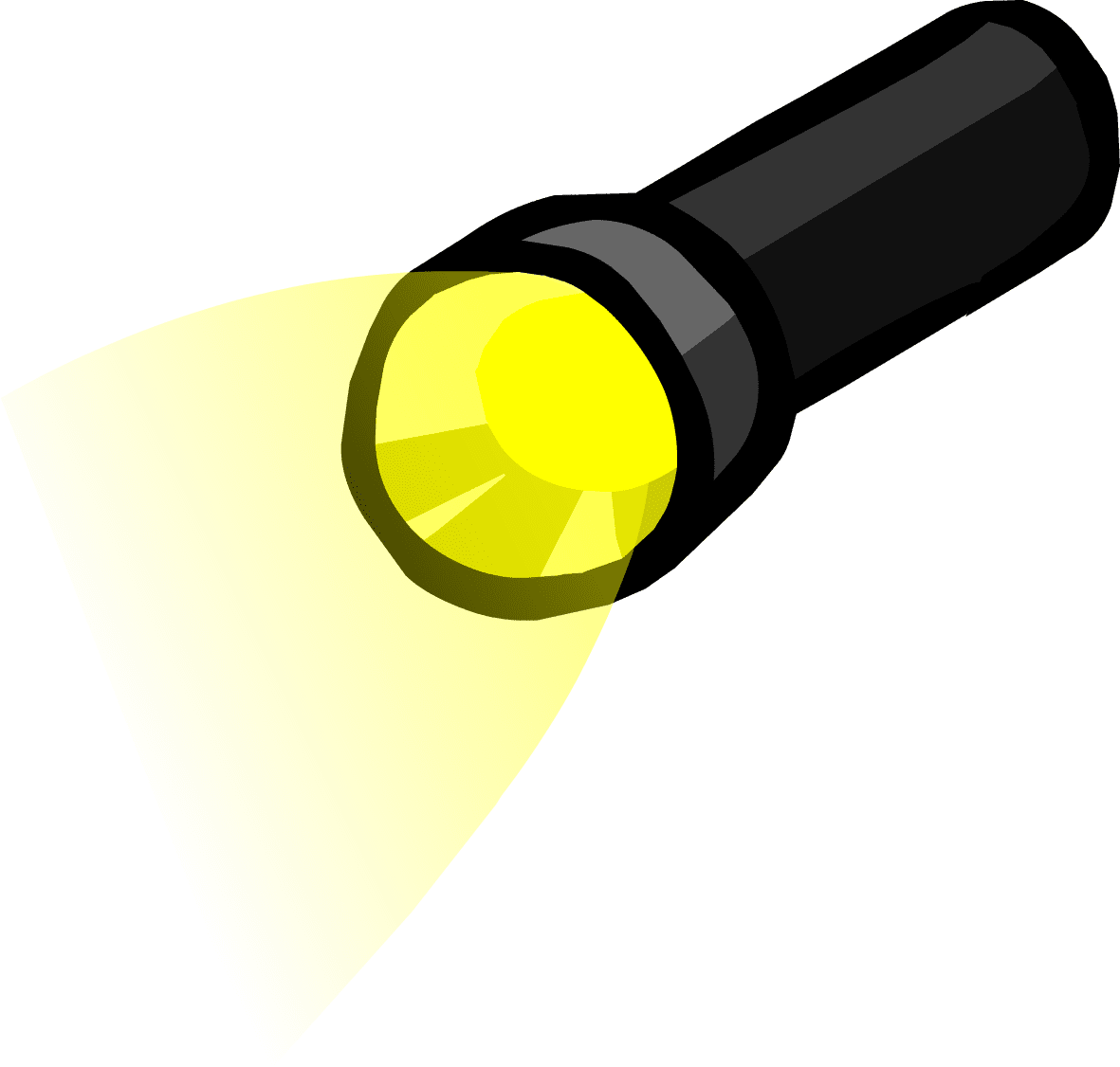 Flashlight clipart image