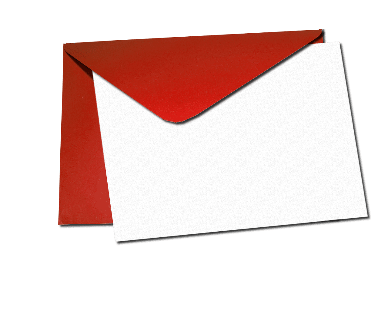 Envelope and card clipart image