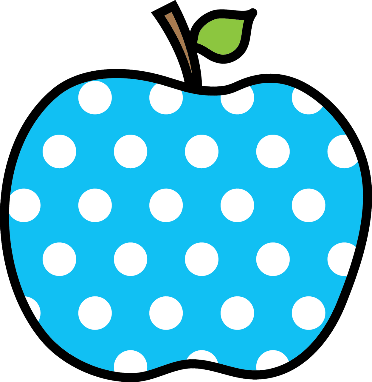 Apples pin page clipart picture 2