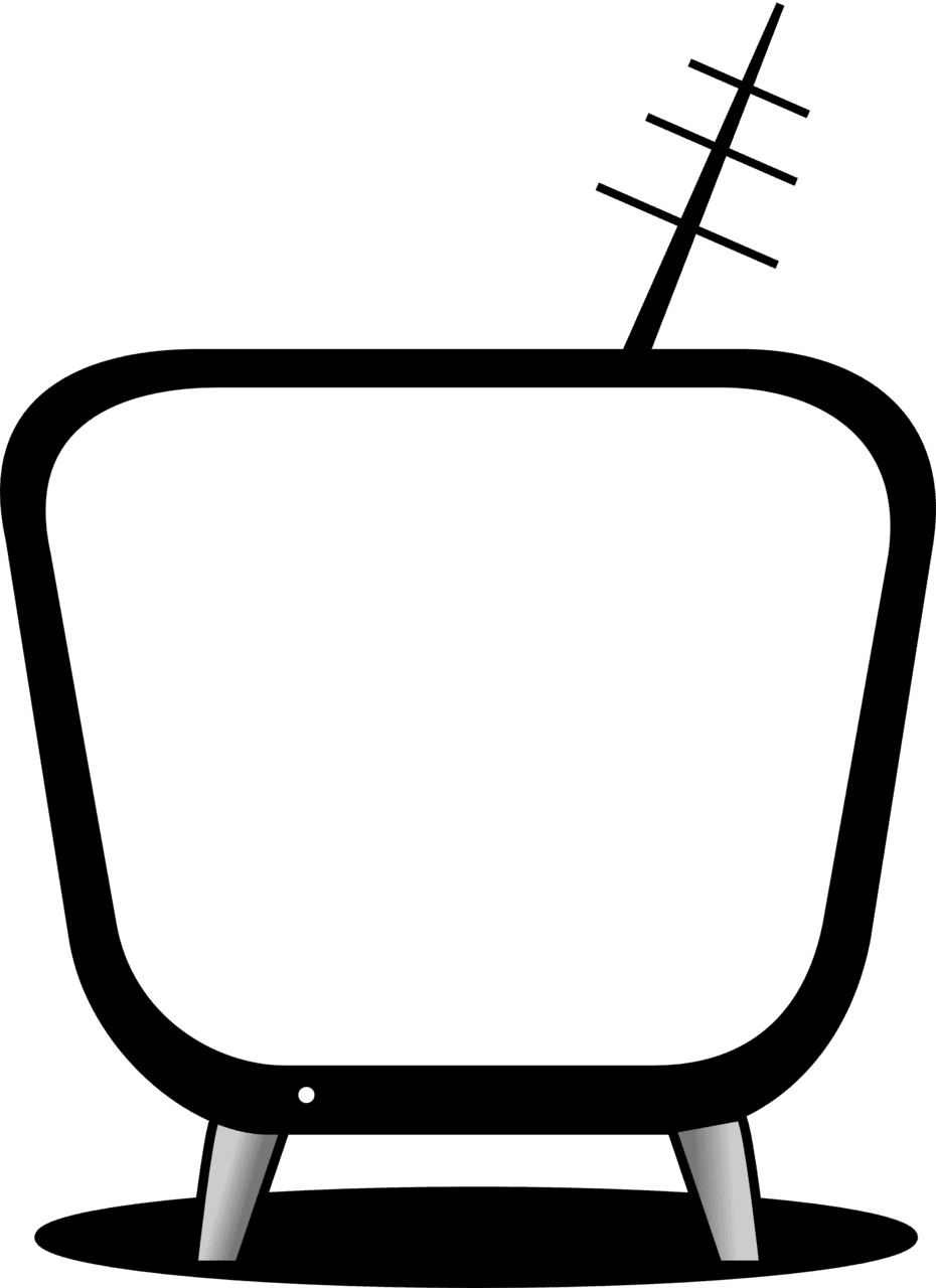 Television pin page clipart transparent