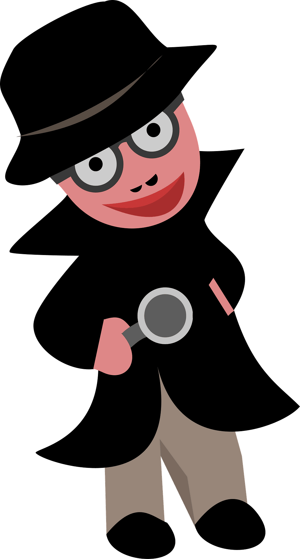 Detective vector clipart images 4