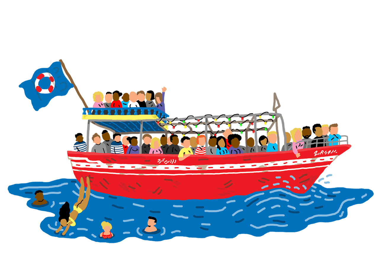 Cruise ship home en rederij lampedusa clipart image