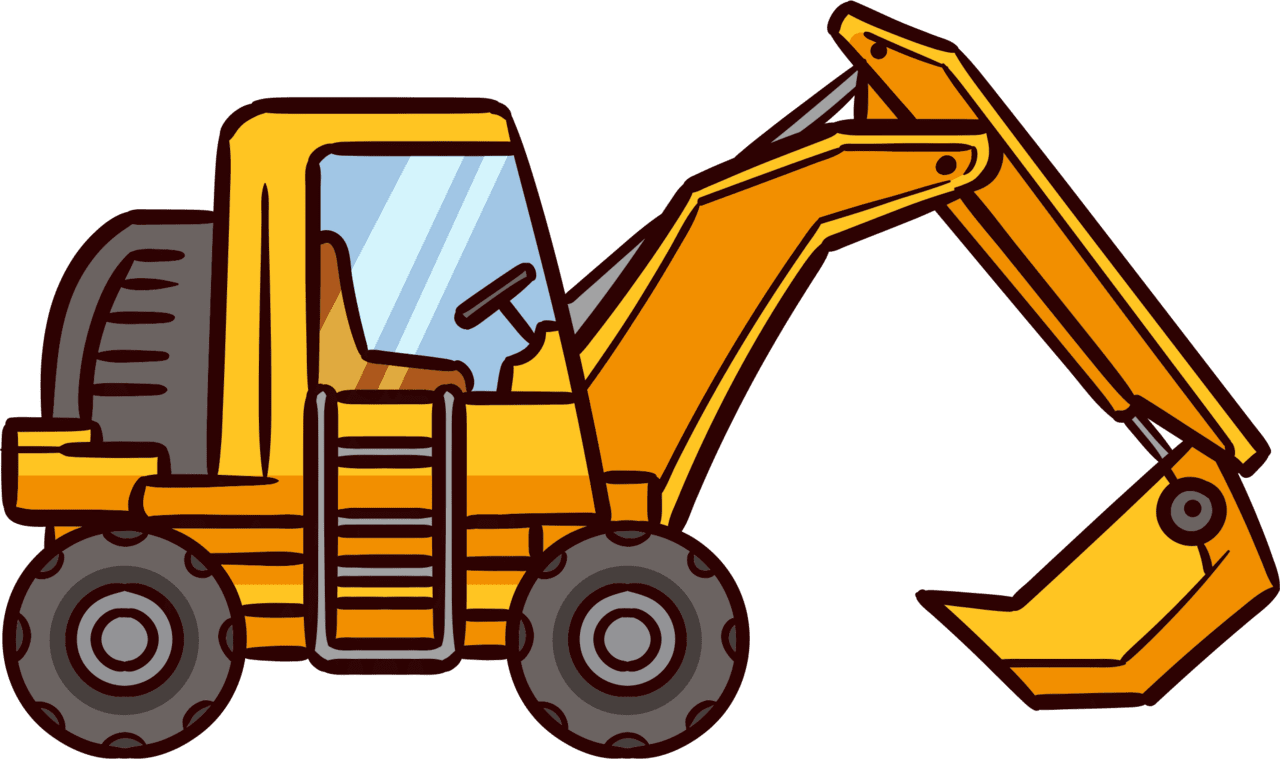 Excavator markol clipart transparent