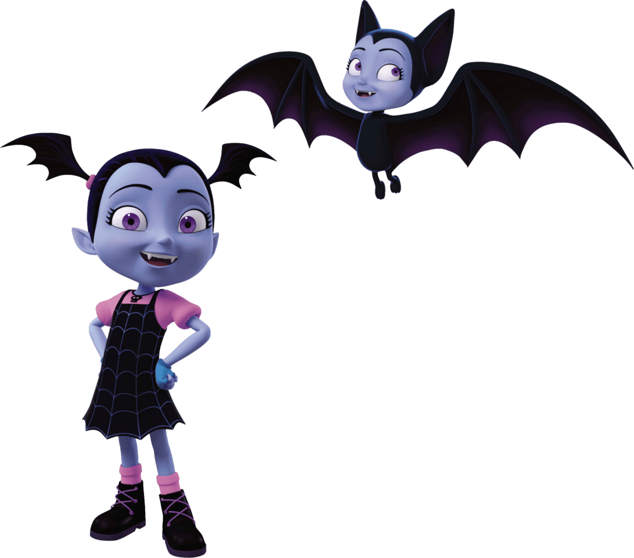 Vampirina vampire and bat forms by figyalova deviantart clipart transparent