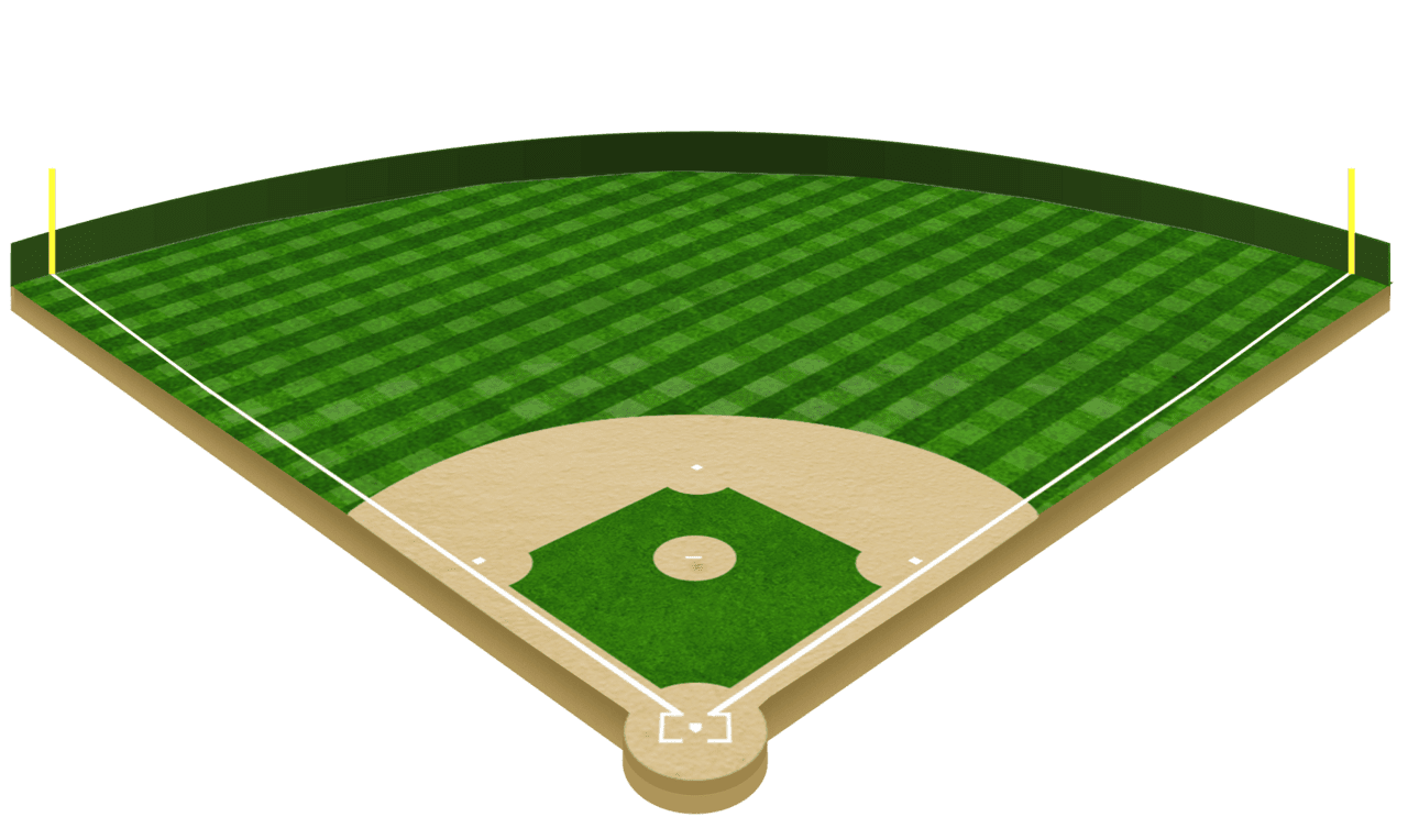 Baseball field background clipart