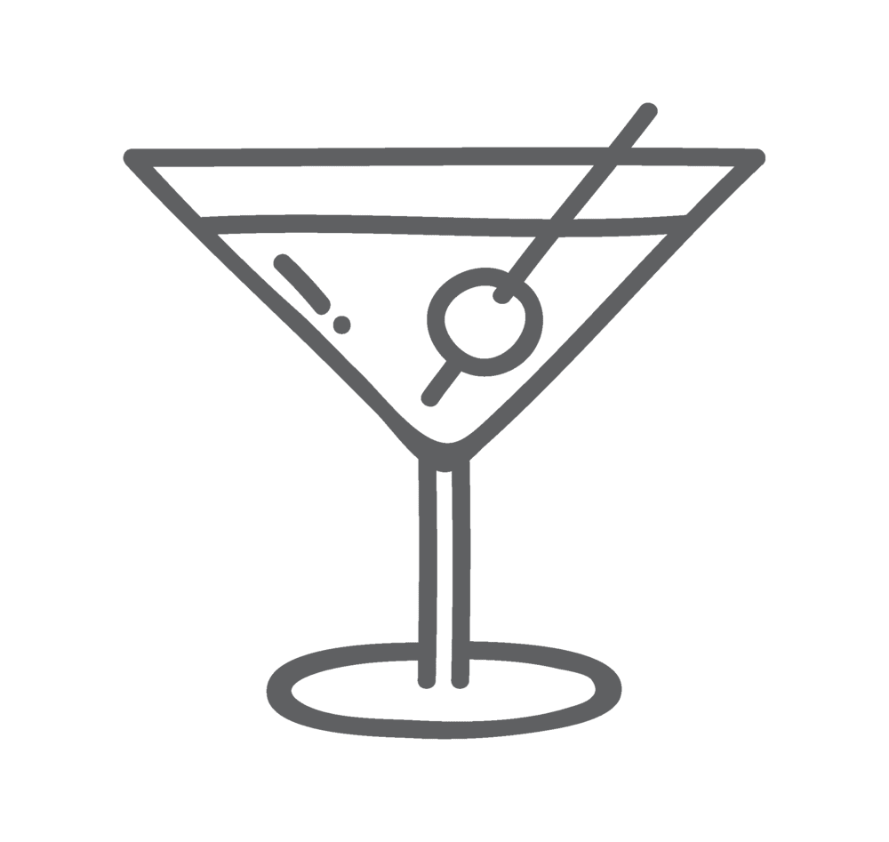 Cocktail page clipart image