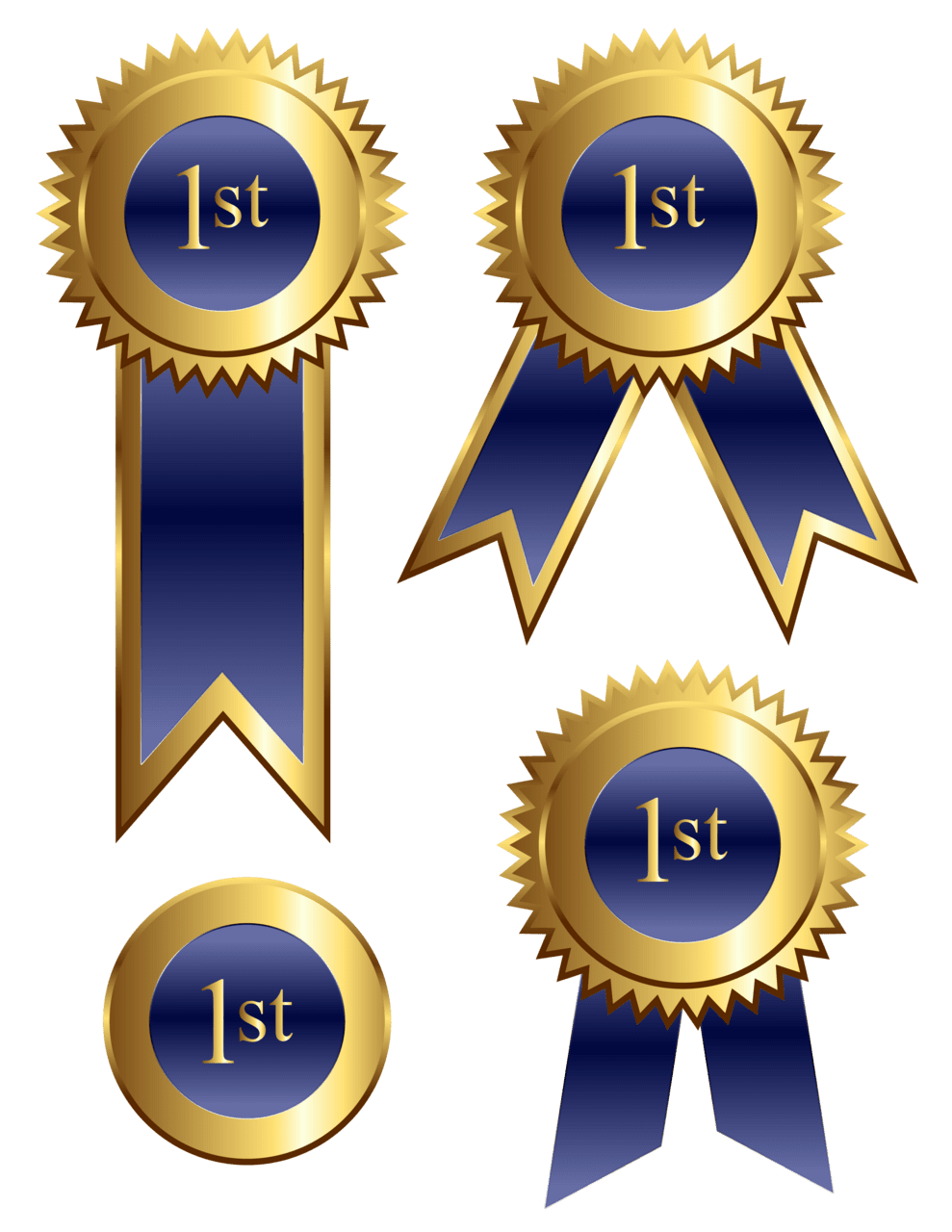 Printable award ribbons clipart photo