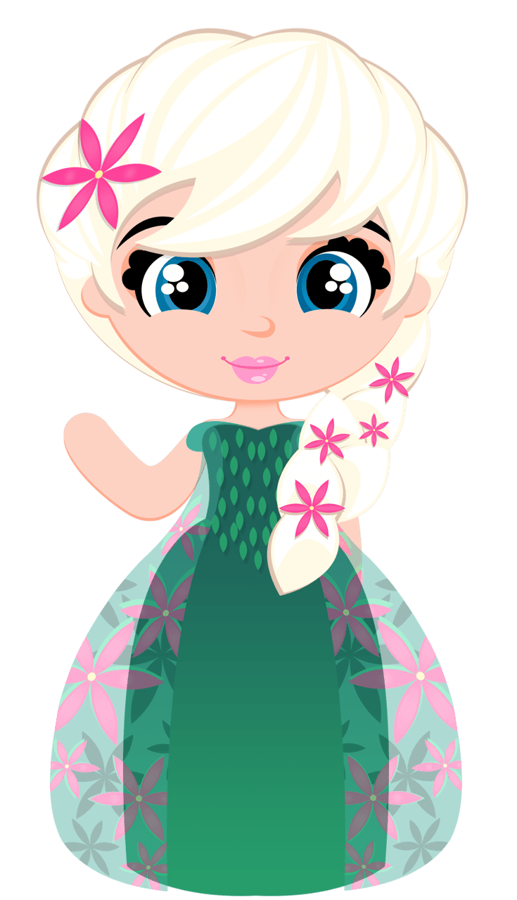 Elsa chili frozen fever clipart logo