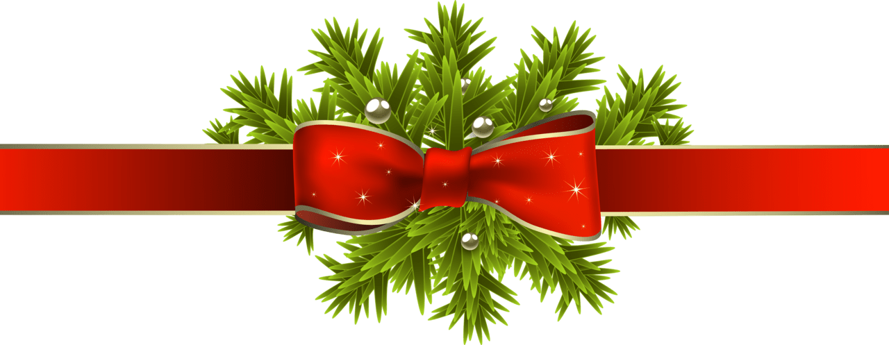 Christmas garland pin page clipart transparent