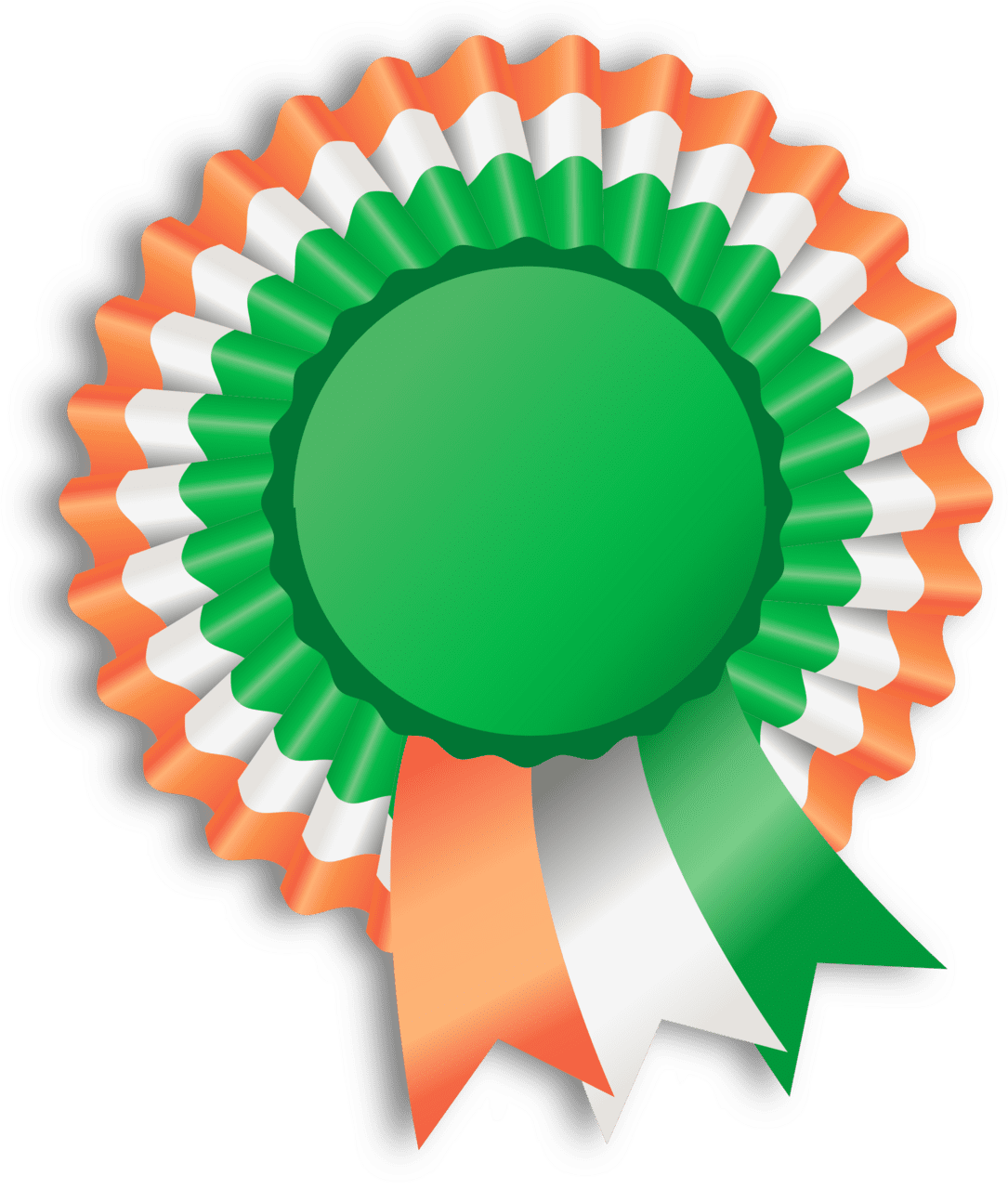 Award st patricks ribbon clipart free