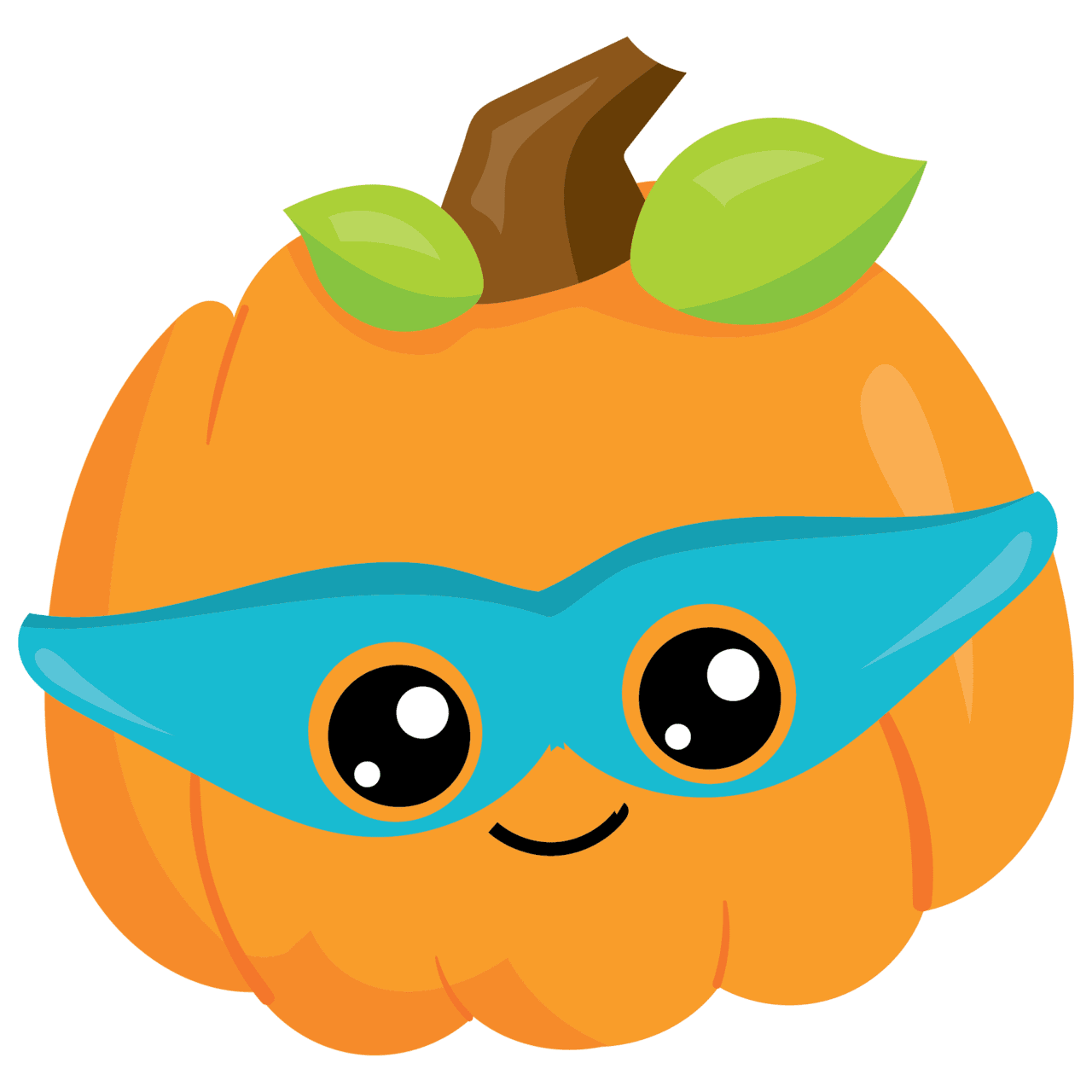 Cute pumpkin pin page clipart photo 3