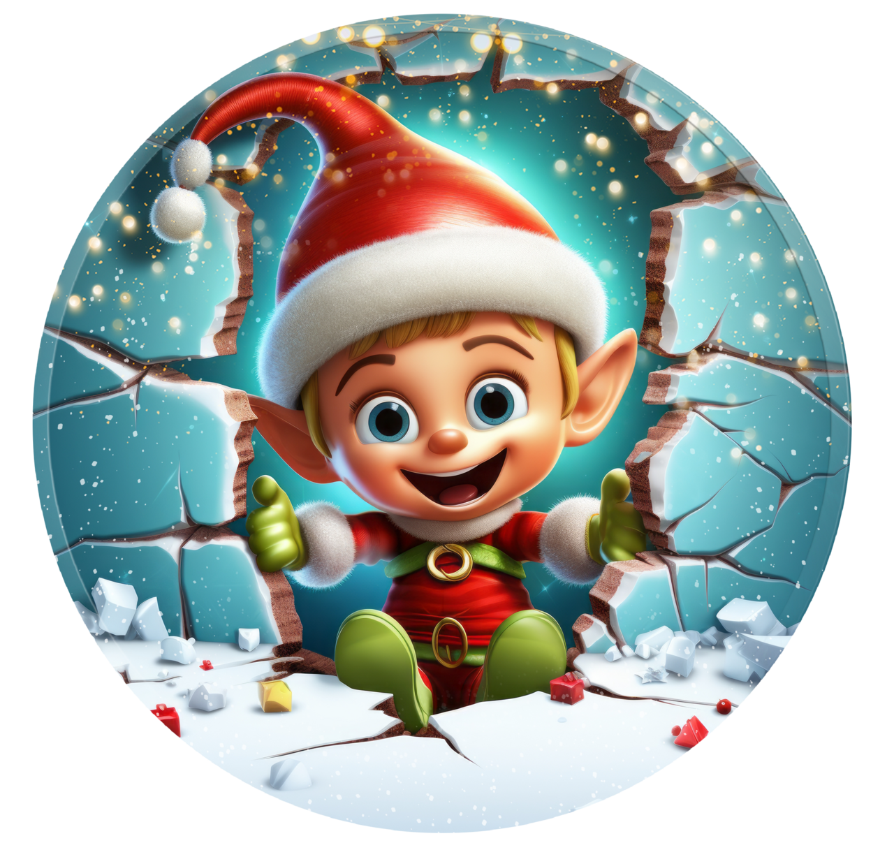 Elf the shelf pin page clipart background