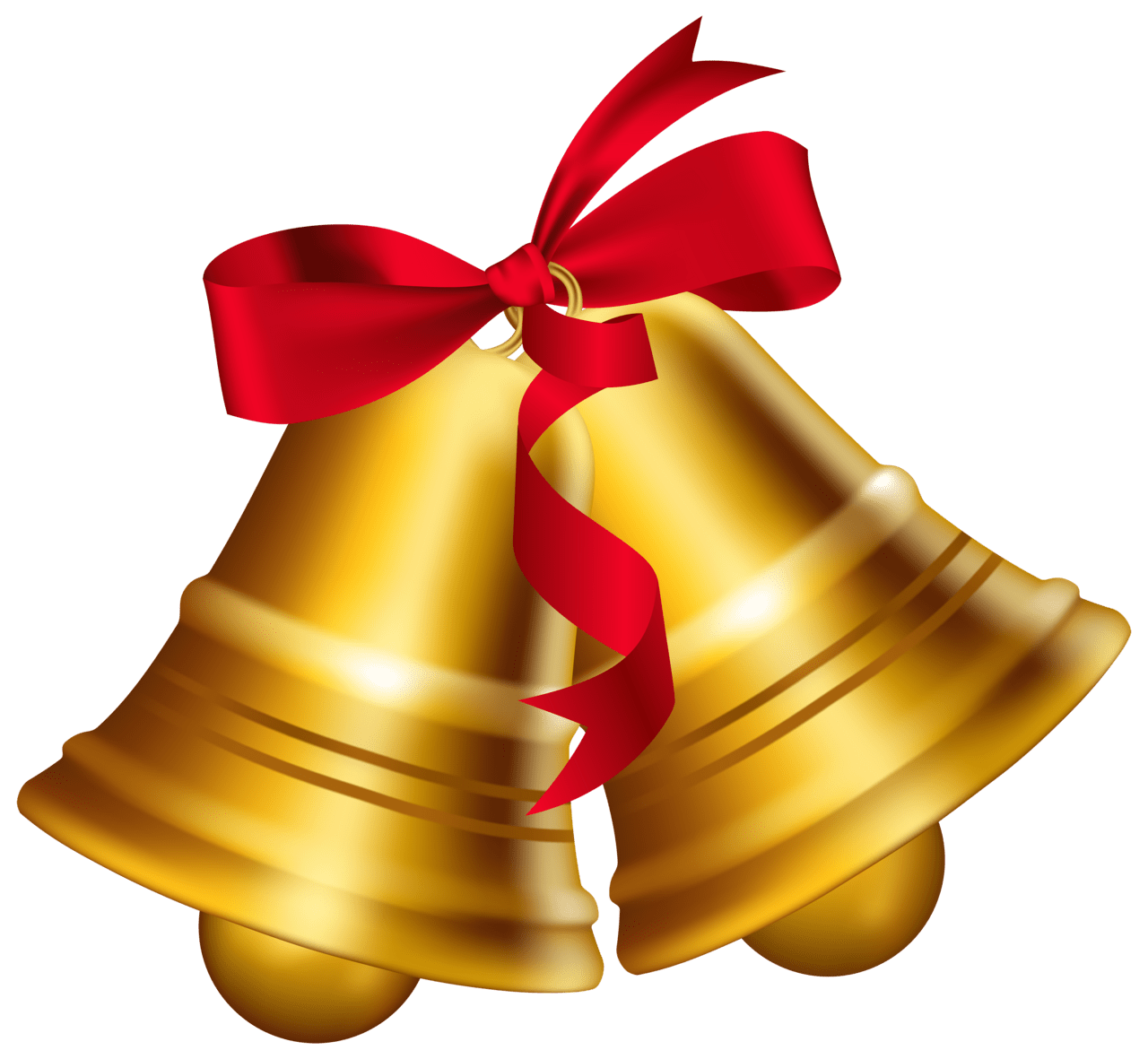 Ribbon bell christmas vector rawpixel clip art clipart