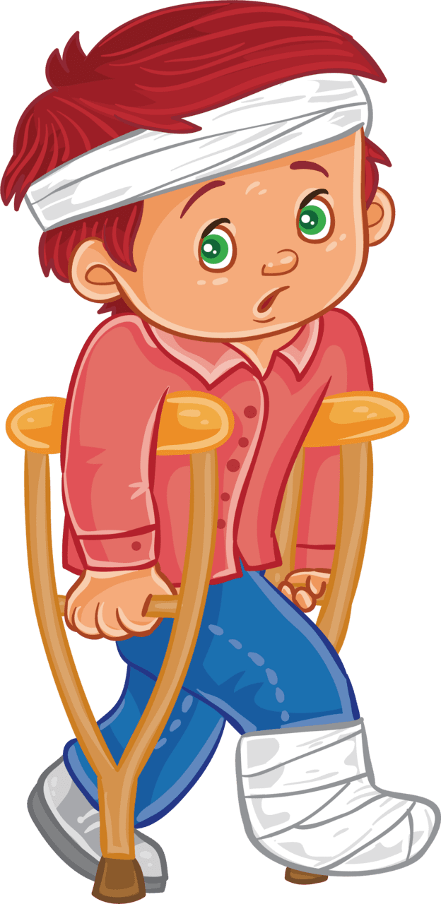 Cartoon photography little girl sick clipart