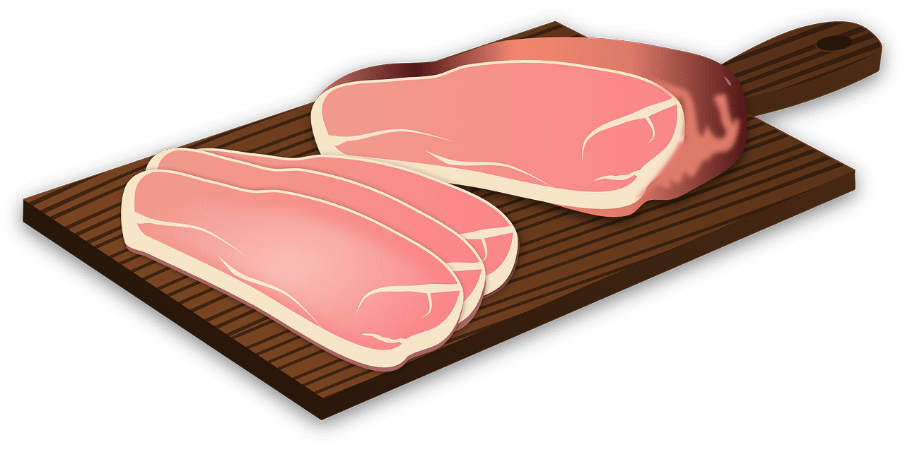 Ham vector art graphics clipart