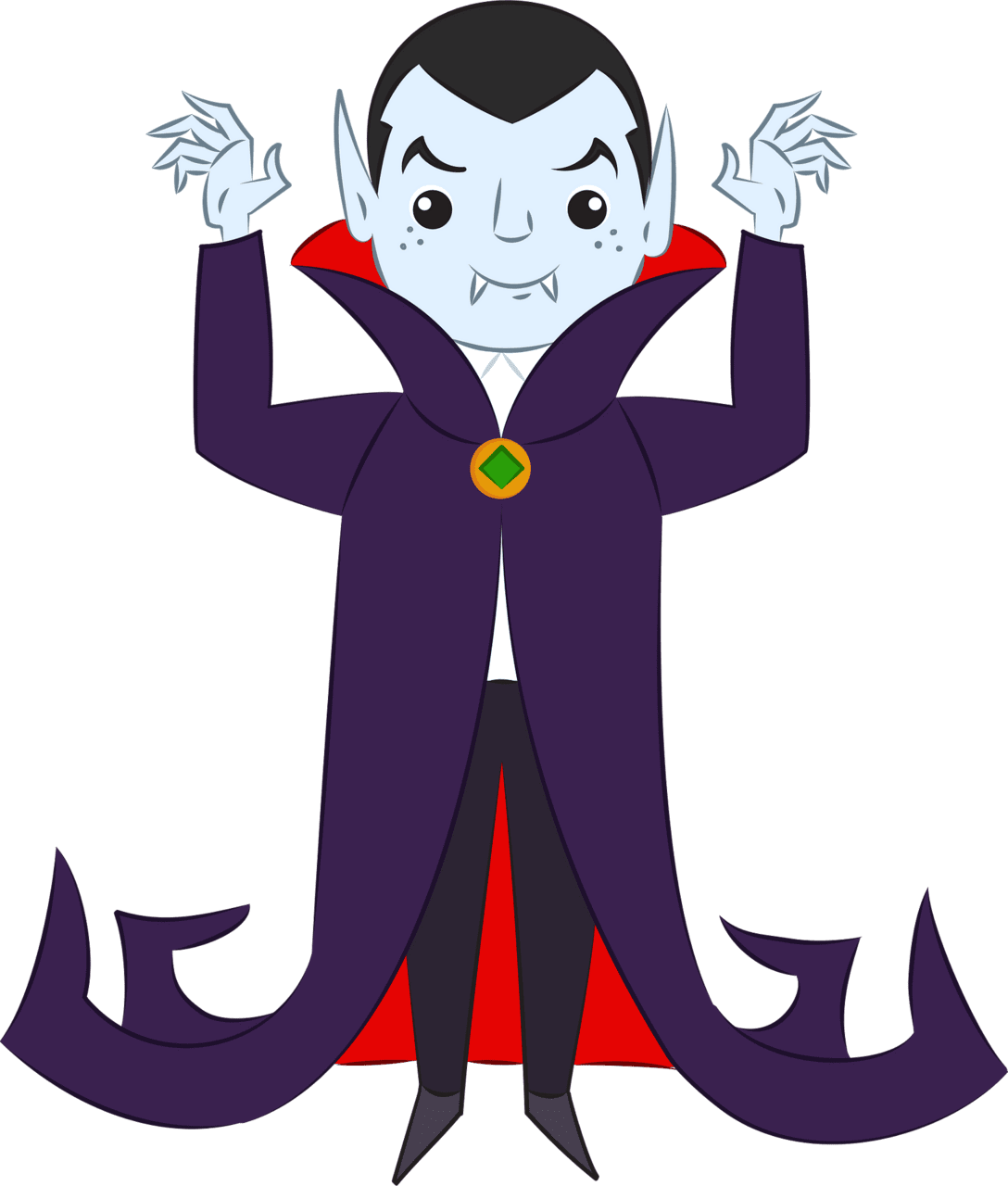 Vampire dracula vector clipart images 2