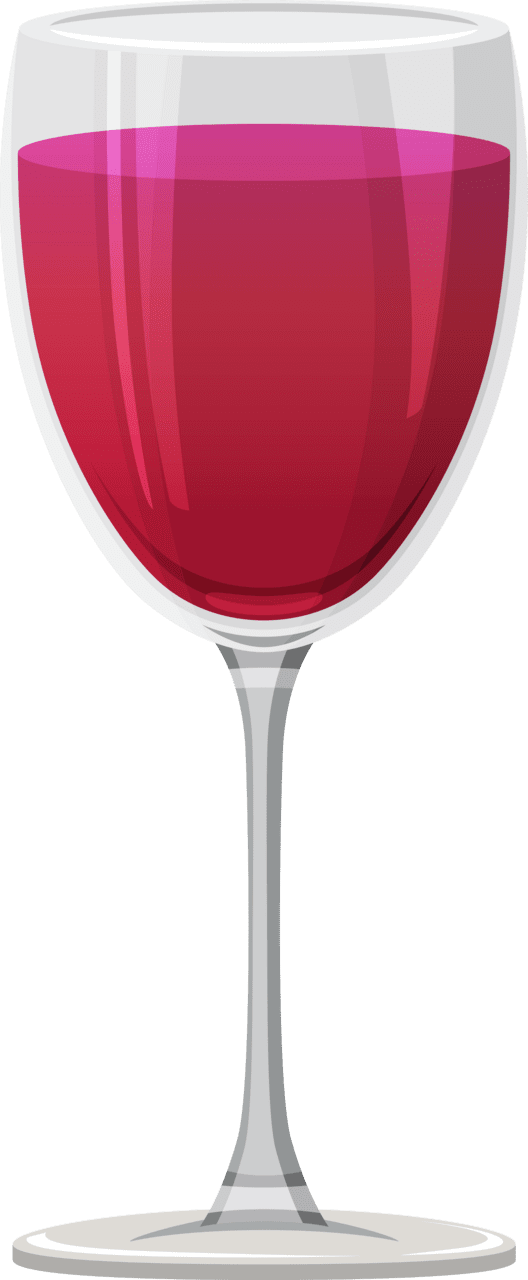 Wine glass clipart logo 5