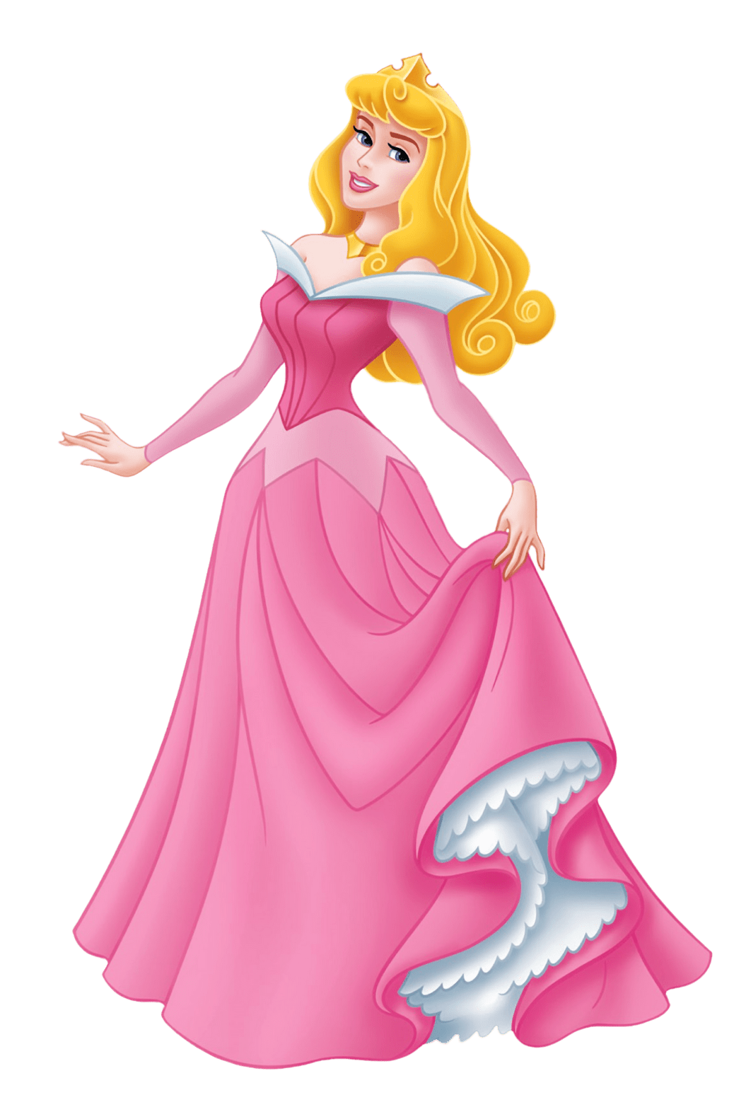 Get dressed princess aurora clipart vector