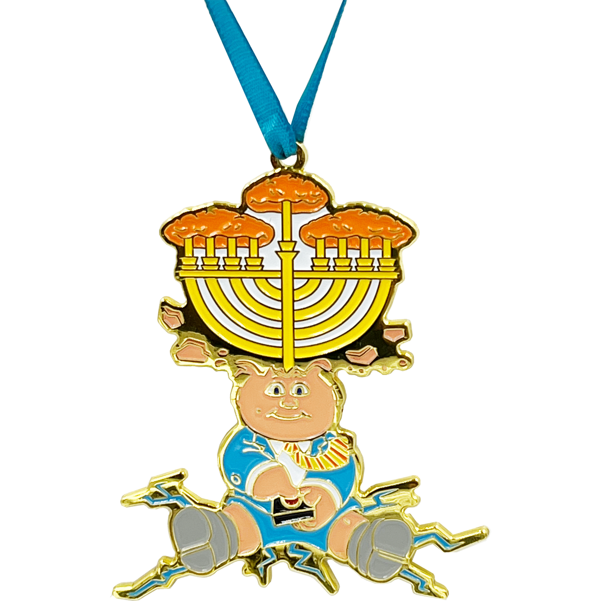 Adam bomb menorah hanukkah decoration ly made means it official clipart background