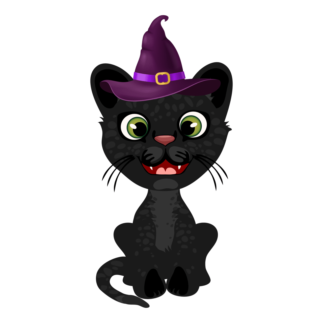 Cat in the hat panther pumpkin pageant university clipart transparent