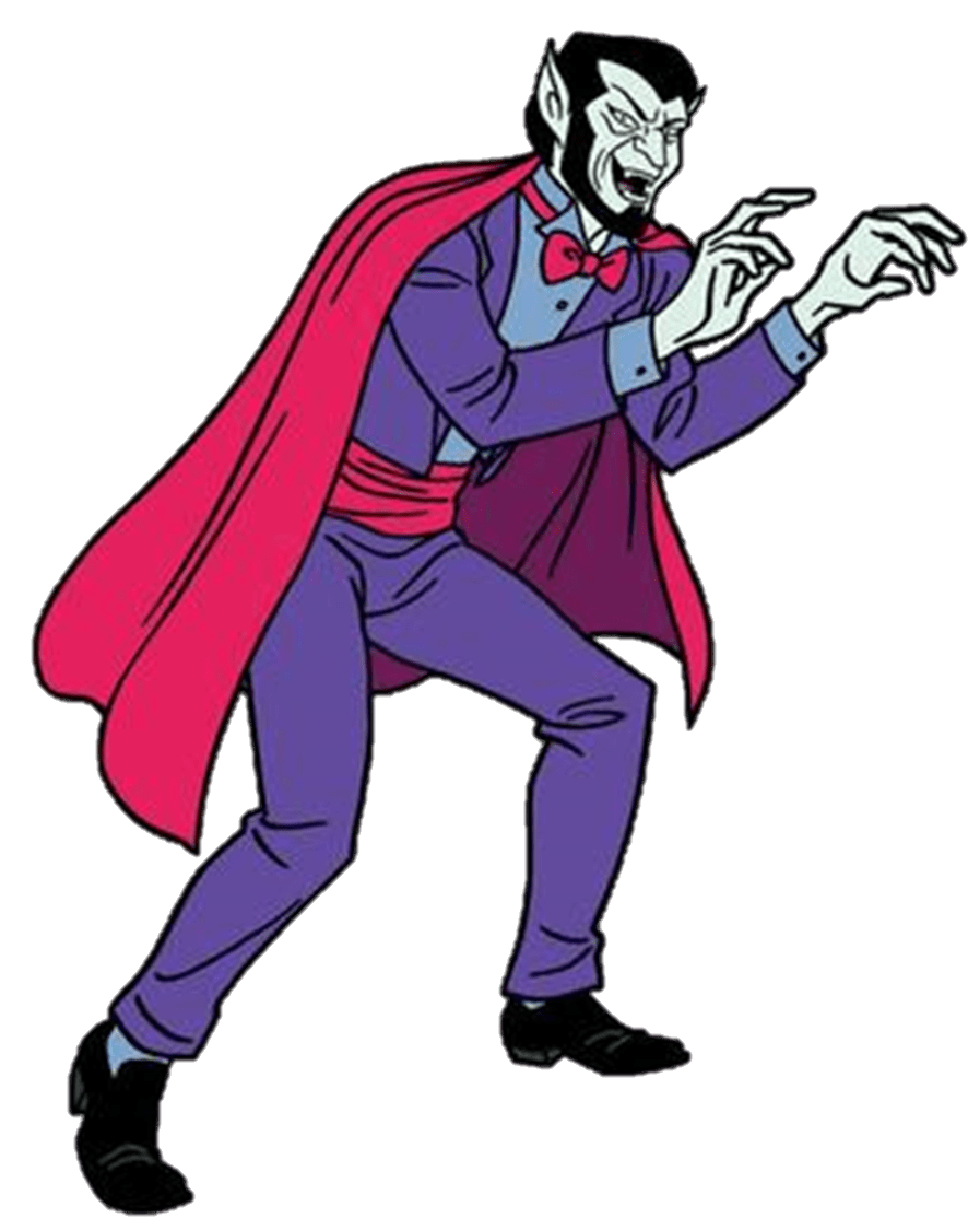 Vampire scooby doo villains ideas mystery clipart background