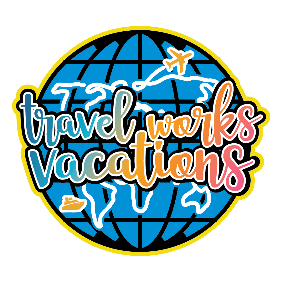 Travel works vacation where dreams be memories clipart image