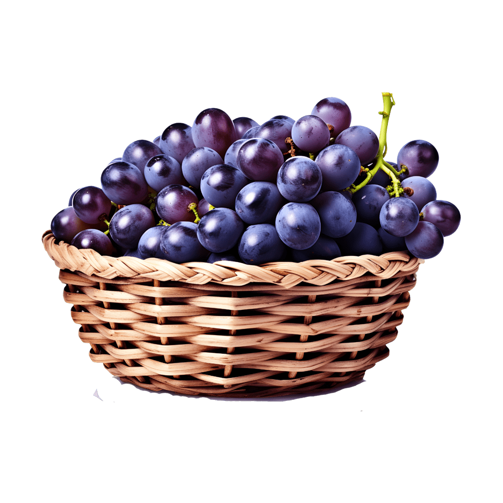 Grapes in basket images hd photo clipart