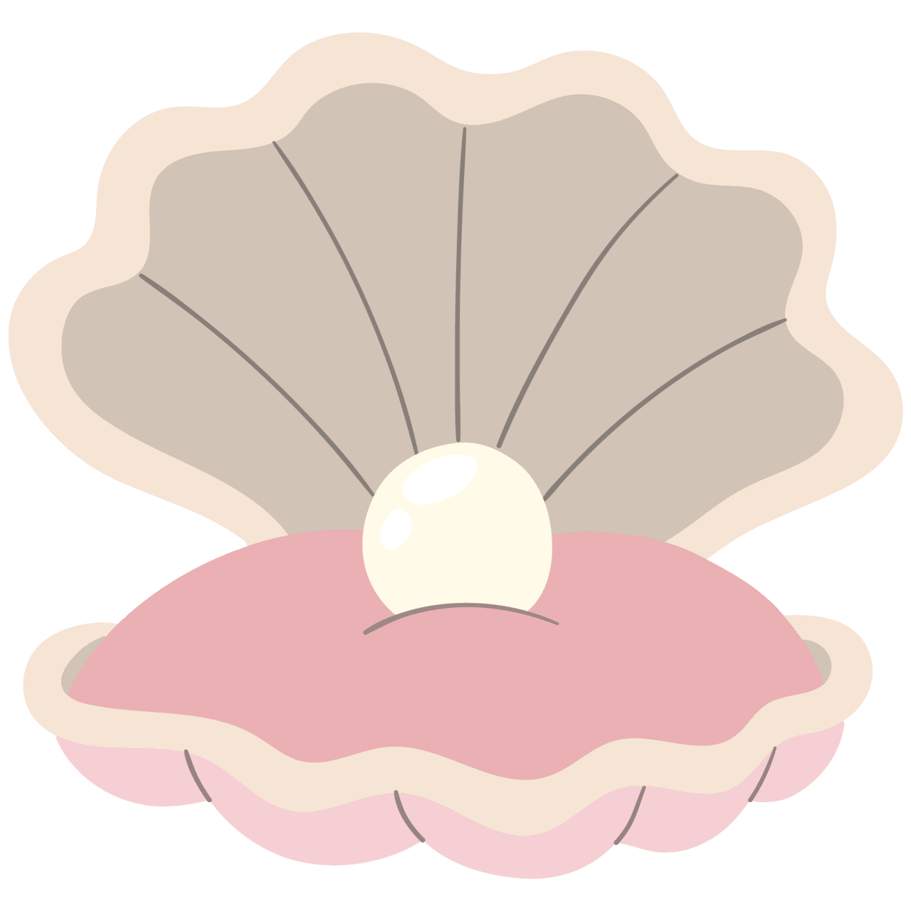 Shell pin page clipart clip art 2