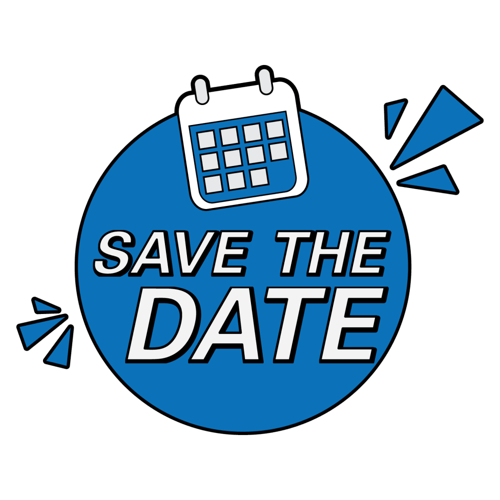 Save the date wel city of martinsville illinois clipart logo