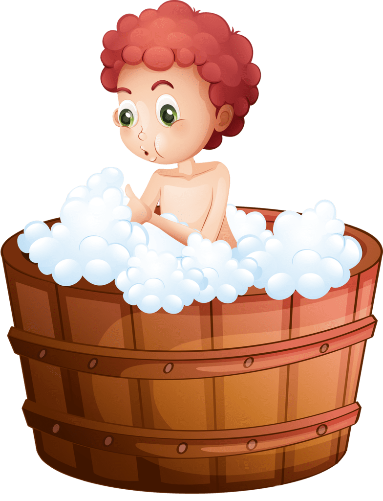 Bathtub clipart vector 2