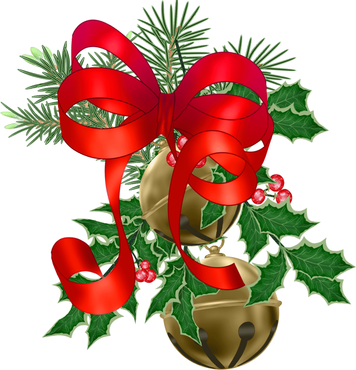 Christmas garland pin page clipart clip art