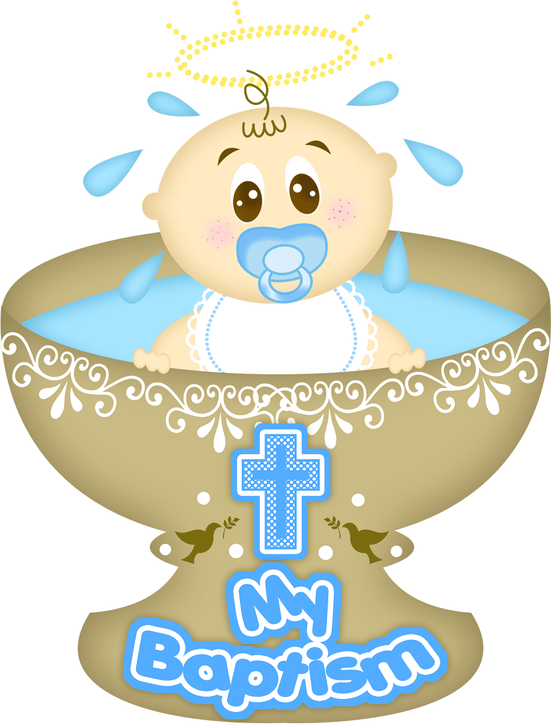 Bathtub unh batismo clipart image