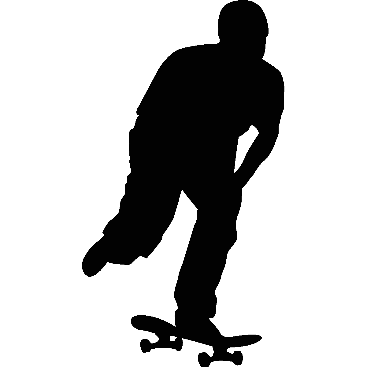 Skateboard ing silhouette clipart photo