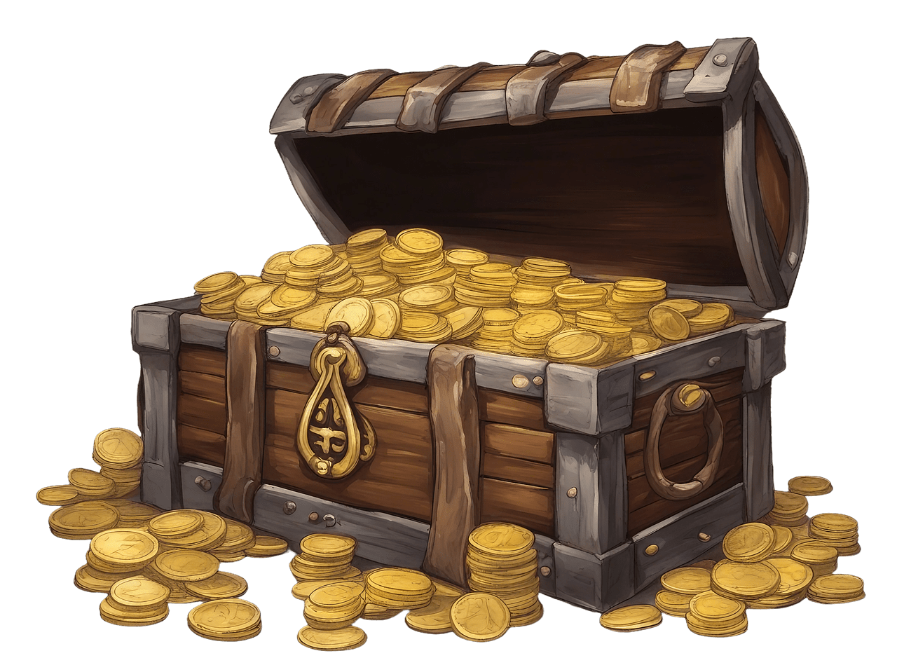 Treasure chest image clipart