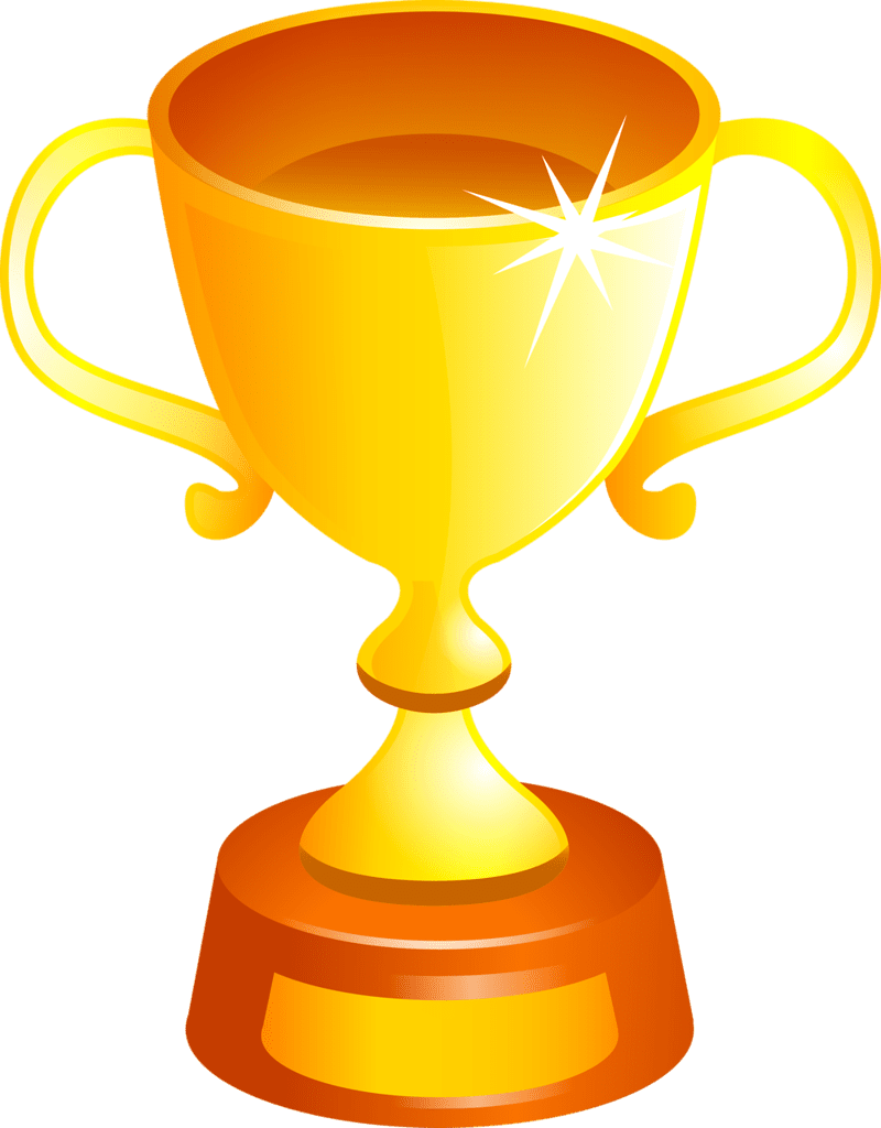 Award golden cup clipart free