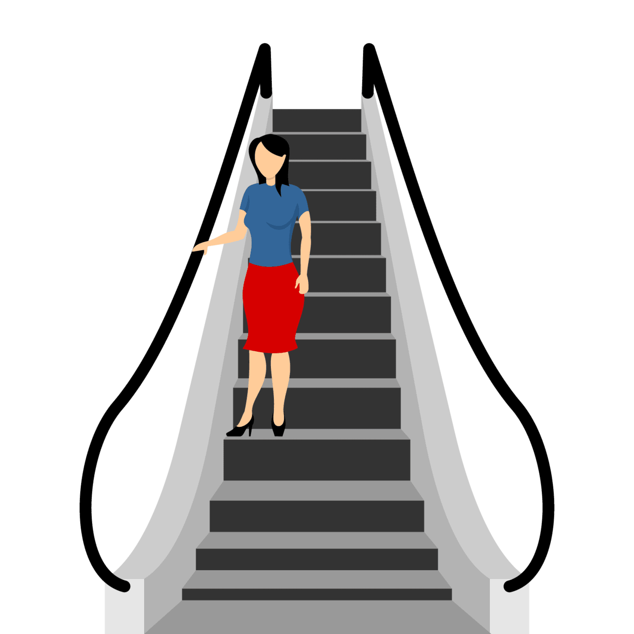 Escalator hd elevator intelligent automatic clip art clipart