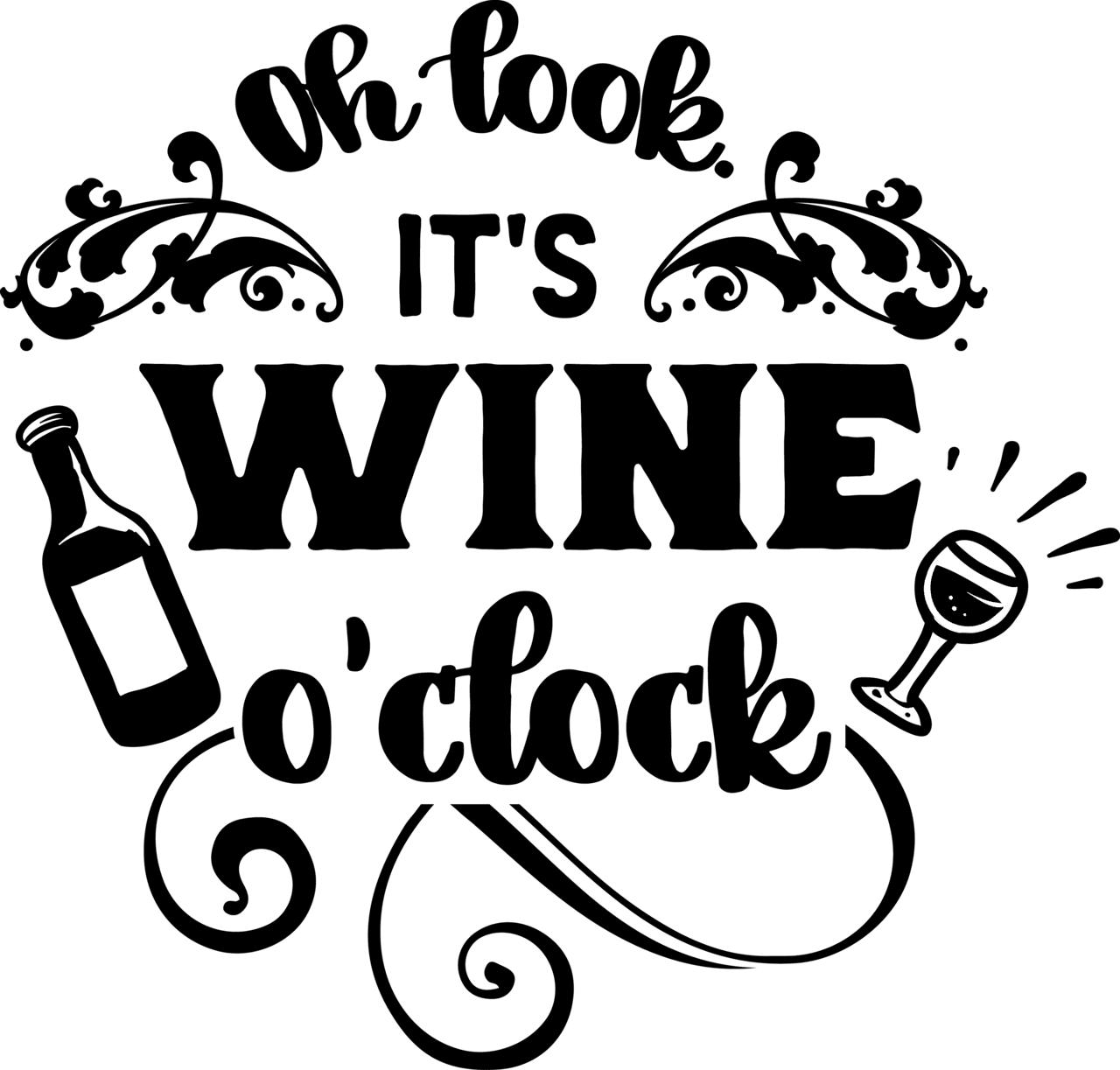 Wine pin page clipart vector