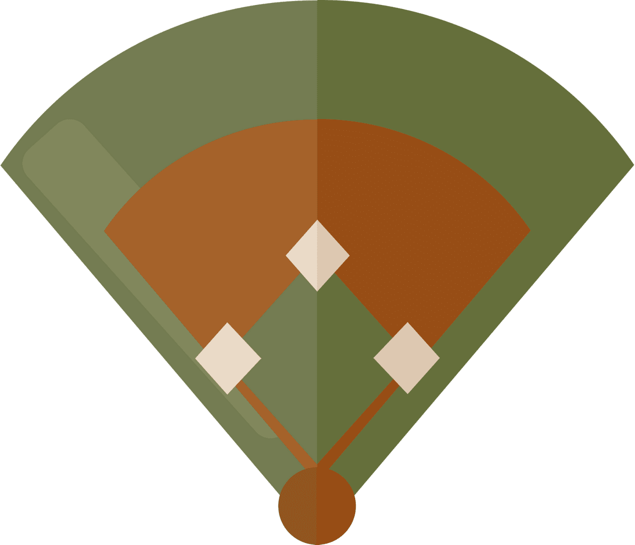 Baseball field clipart images