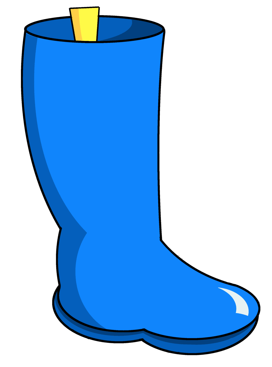 Boot pin page clipart logo