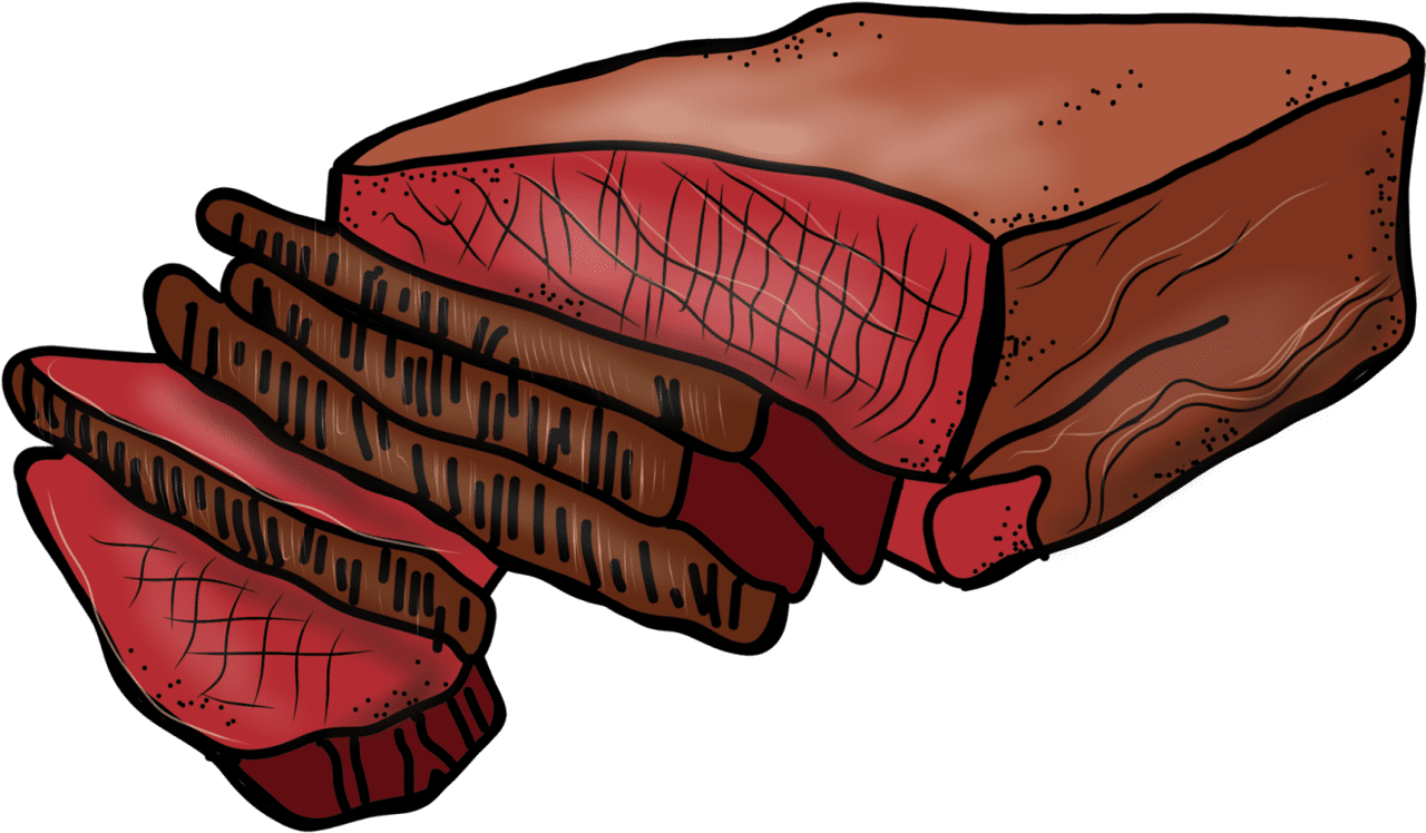 Steak clipart cow meat beef full size vector